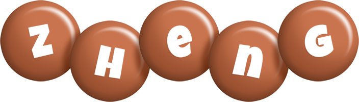 Zheng candy-brown logo