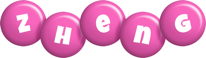 Zheng candy-pink logo