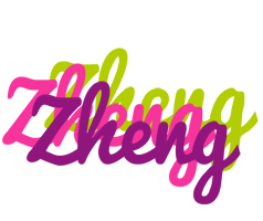 Zheng flowers logo