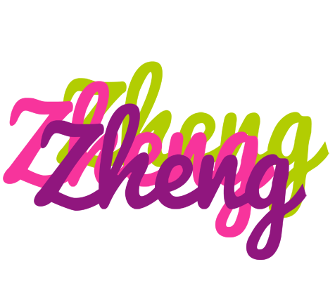 Zheng flowers logo