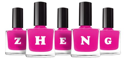 Zheng nails logo