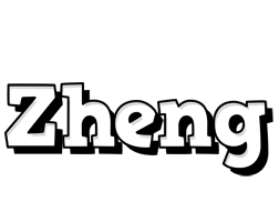 Zheng snowing logo