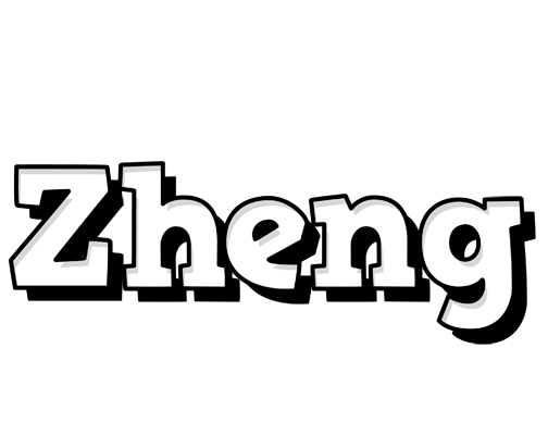 Zheng snowing logo
