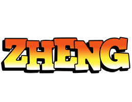 Zheng sunset logo