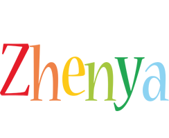 Zhenya birthday logo