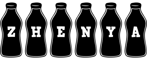 Zhenya bottle logo