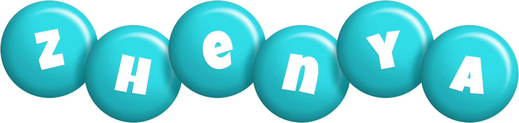 Zhenya candy-azur logo