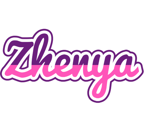 Zhenya cheerful logo