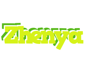 Zhenya citrus logo