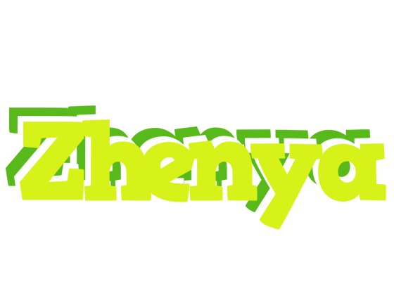 Zhenya citrus logo