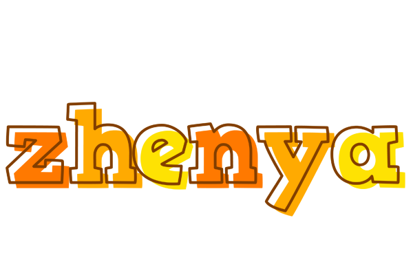 Zhenya desert logo