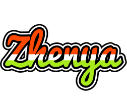 Zhenya exotic logo