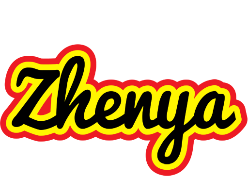 Zhenya flaming logo