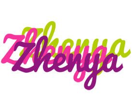 Zhenya flowers logo