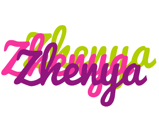 Zhenya flowers logo