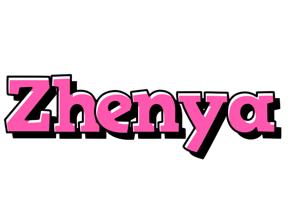 Zhenya girlish logo