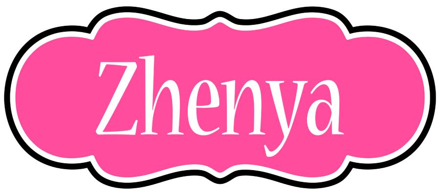 Zhenya invitation logo