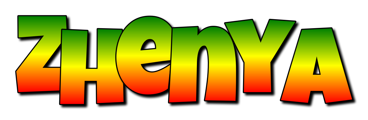 Zhenya mango logo