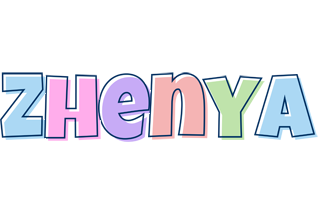 Zhenya pastel logo