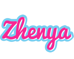 Zhenya popstar logo