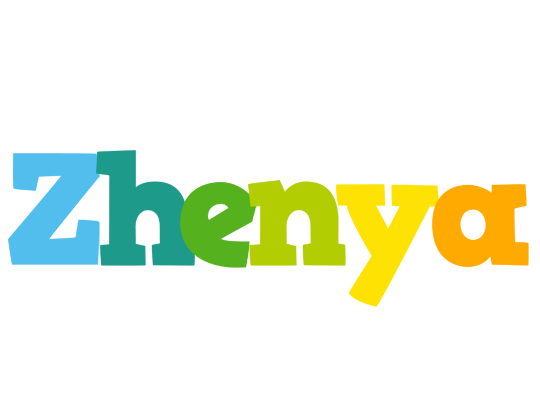 Zhenya rainbows logo