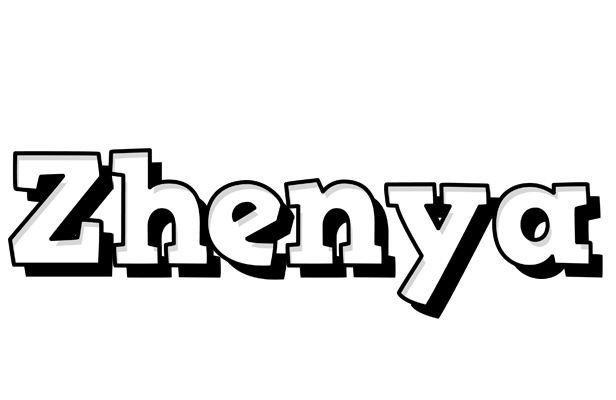 Zhenya snowing logo