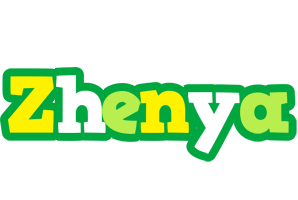 Zhenya soccer logo