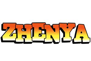 Zhenya sunset logo