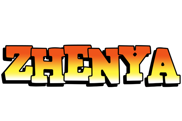 Zhenya sunset logo