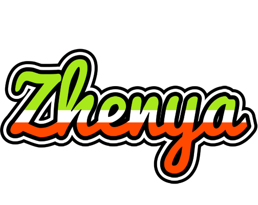Zhenya superfun logo