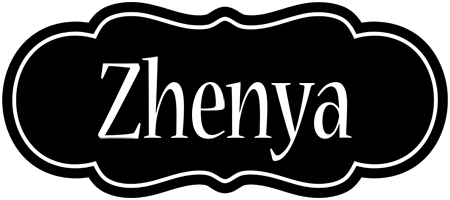 Zhenya welcome logo