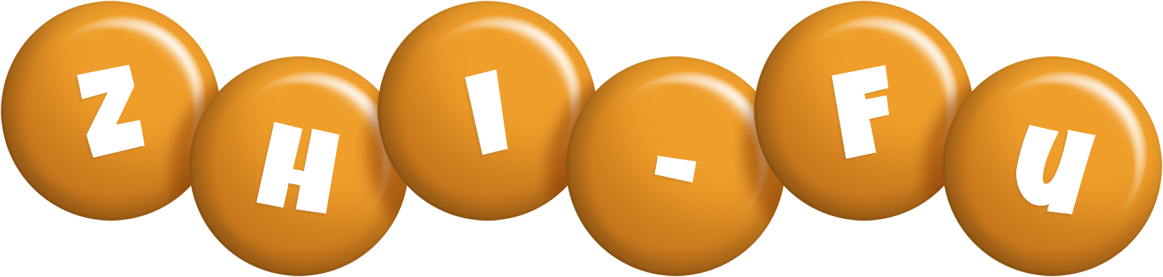 Zhi-Fu candy-orange logo