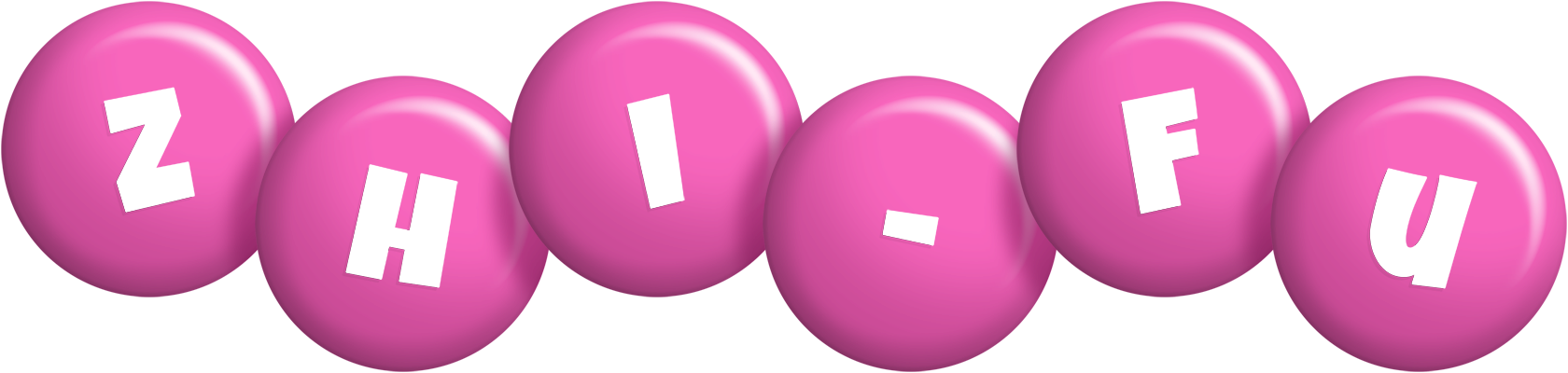 Zhi-Fu candy-pink logo