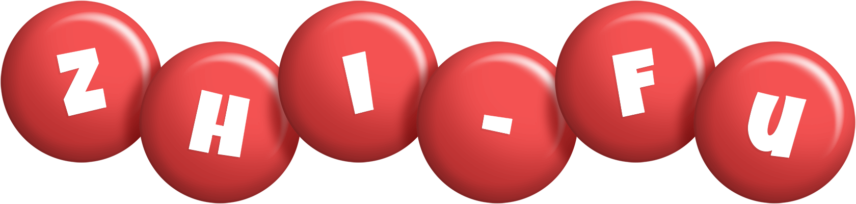 Zhi-Fu candy-red logo