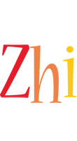 Zhi birthday logo