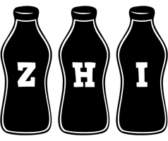 Zhi bottle logo