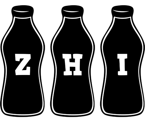 Zhi bottle logo