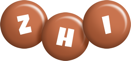 Zhi candy-brown logo