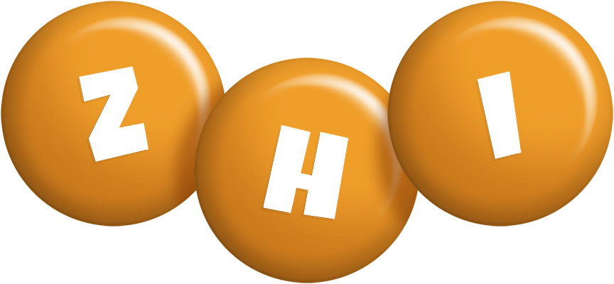 Zhi candy-orange logo