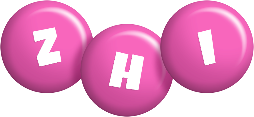 Zhi candy-pink logo