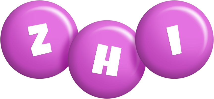 Zhi candy-purple logo