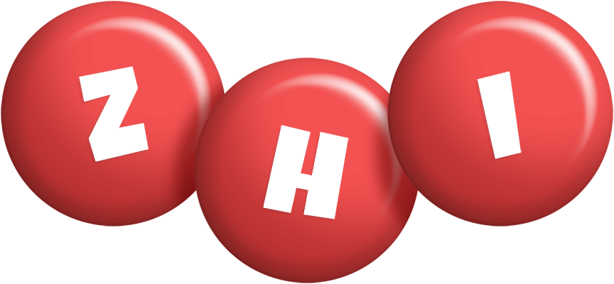 Zhi candy-red logo