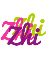 Zhi flowers logo