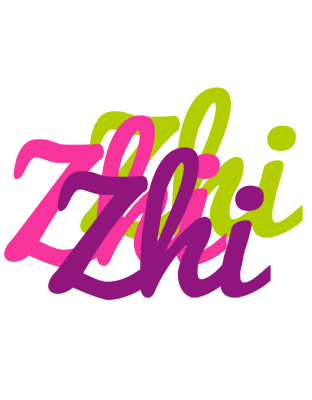 Zhi flowers logo