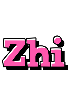Zhi girlish logo