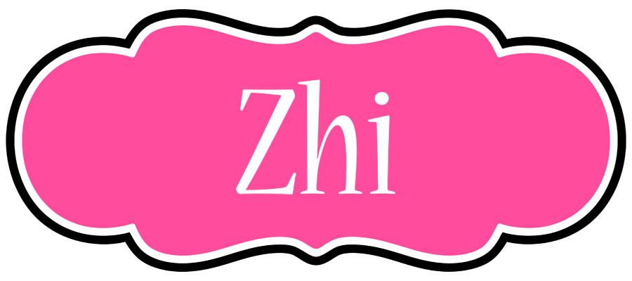 Zhi invitation logo