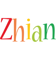 Zhian birthday logo