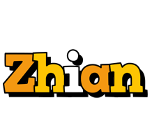 Zhian cartoon logo