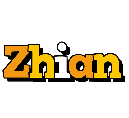Zhian cartoon logo