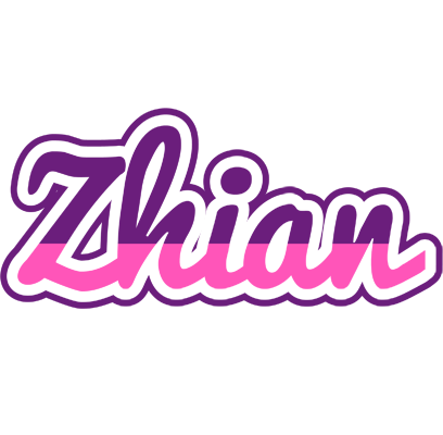 Zhian cheerful logo